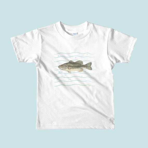 Bass Shirt, Fish Shirt, Fishing Shirt, Bass T Shirt, Bass Shirt, Fish Shirt  for Boys, Fishing Shirt for Boys, Largemouth Bass Shirt, Fishing 