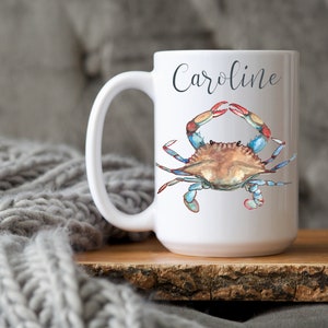 Maryland Crab Mug - Etsy