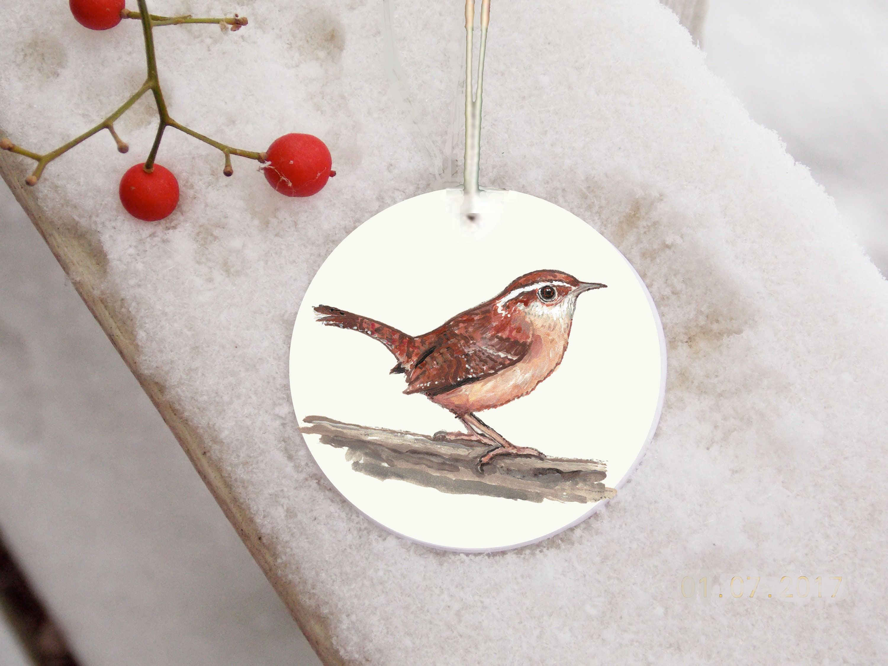 SET of 3 bird ornaments realistic bird Christmas ornaments Etsy