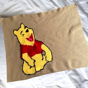 Pooh Bear Baby Blanket
