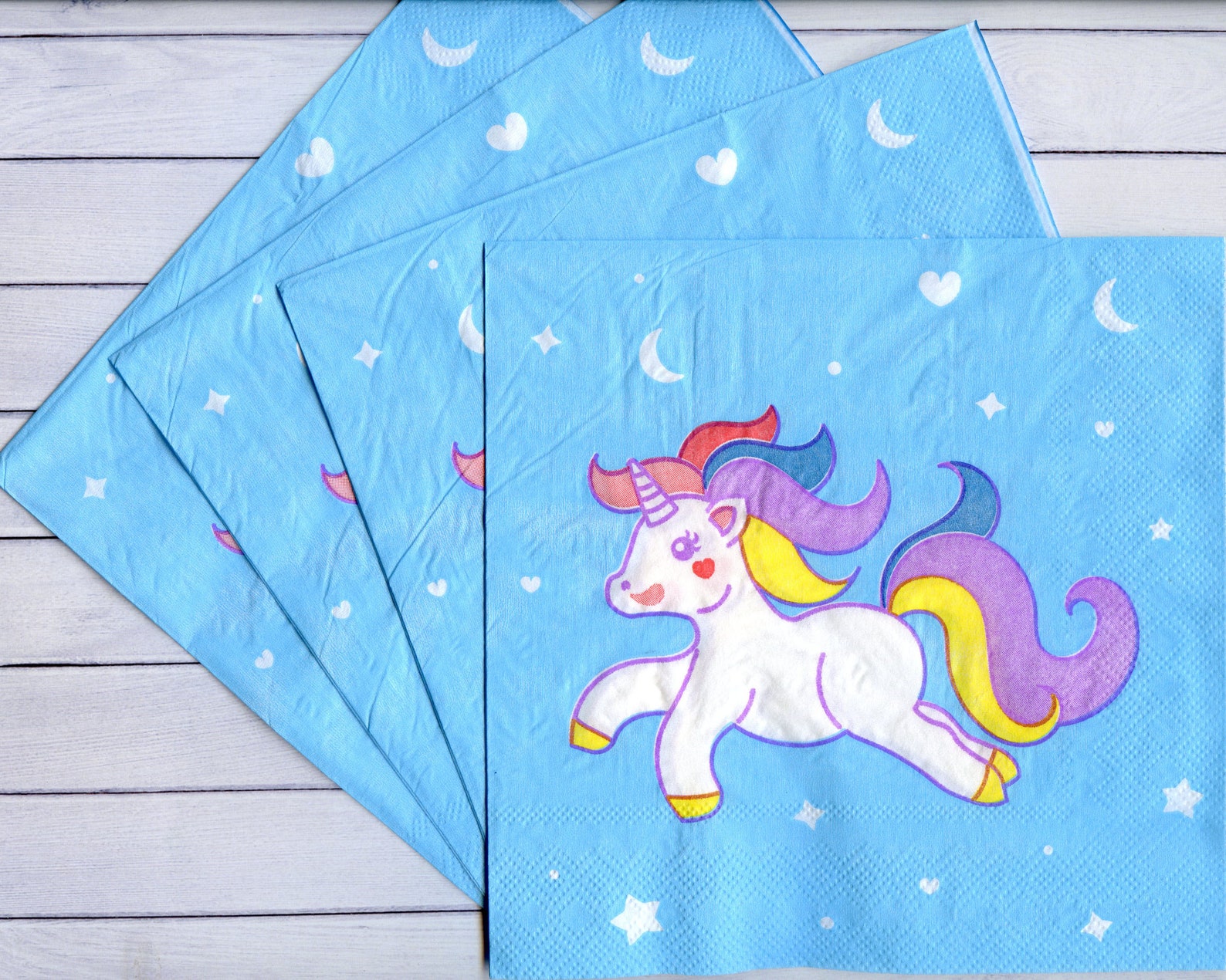 Unicorn Napkins Page Five