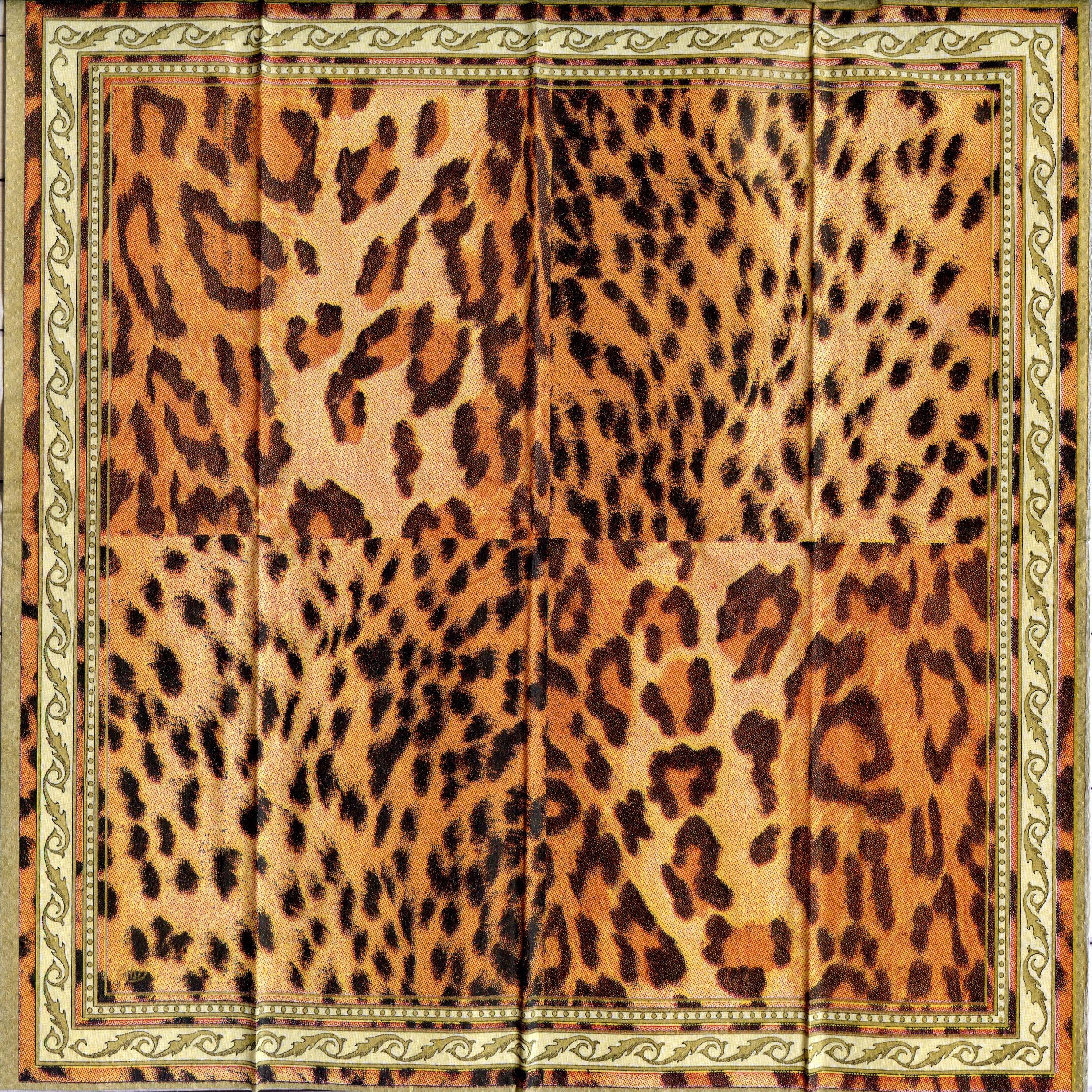 Black Transparent Leopard Print Background, Instant Digital