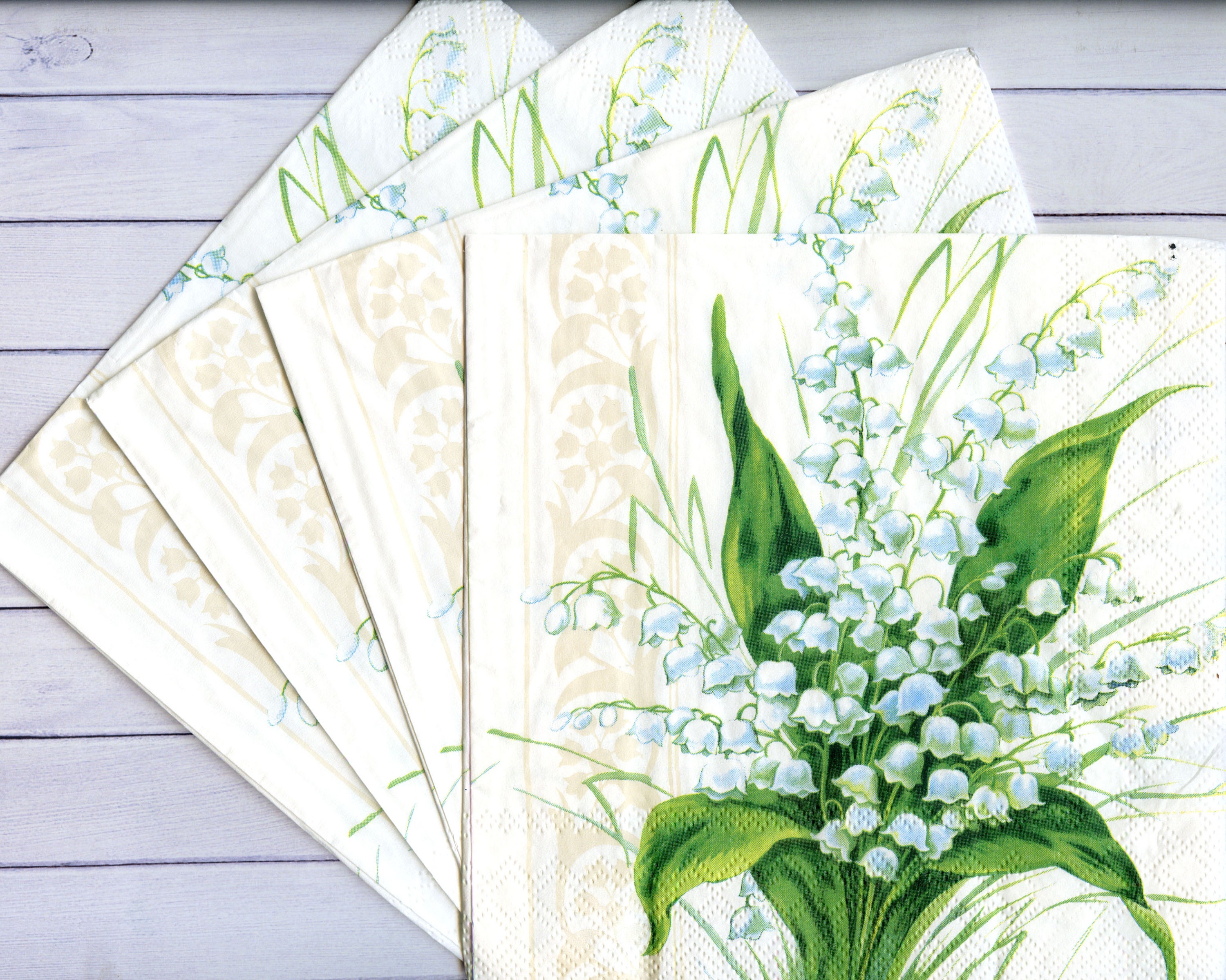Lily of the Valley Napkins 