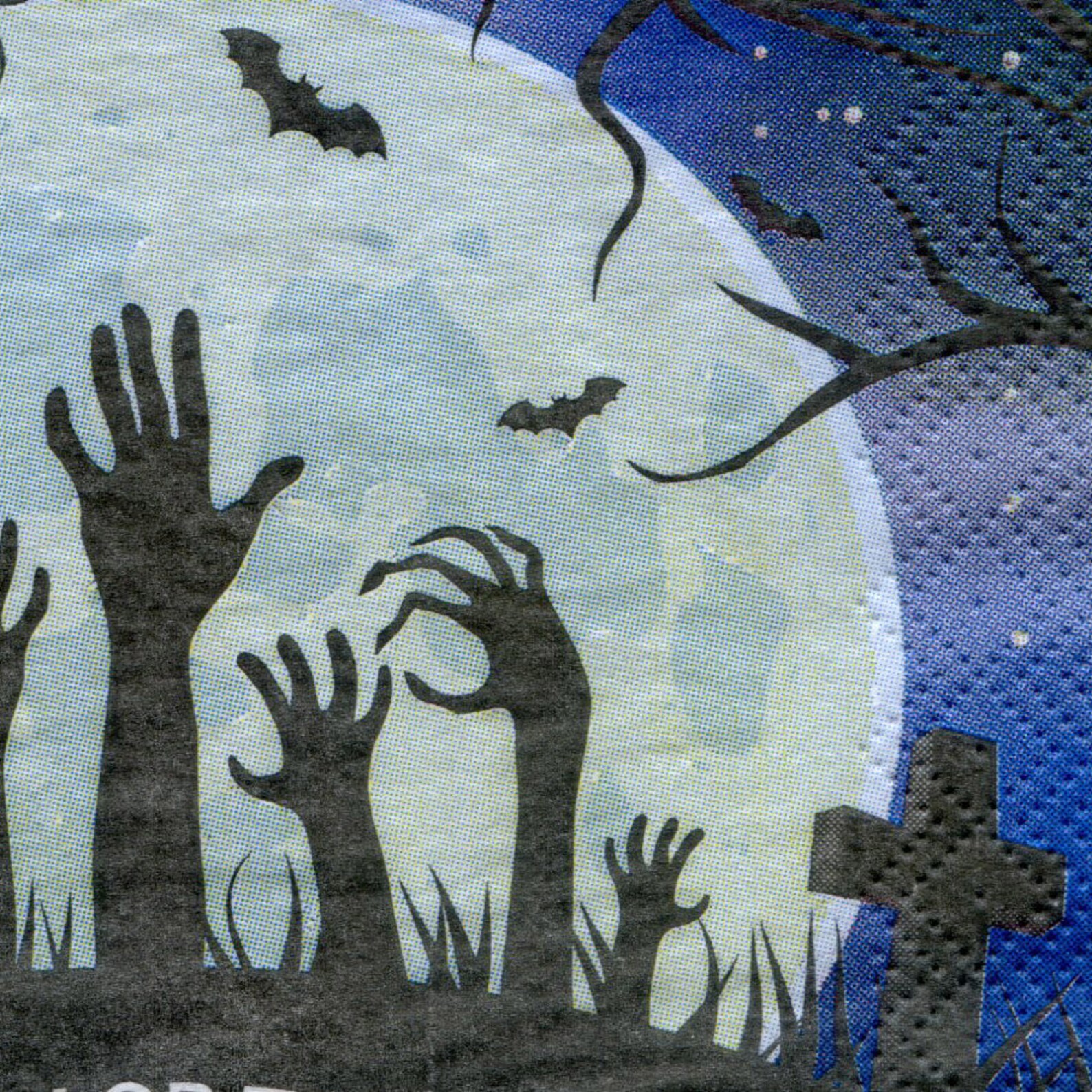 4 Halloween decoupage napkins Spooky paper serviettes Etsy