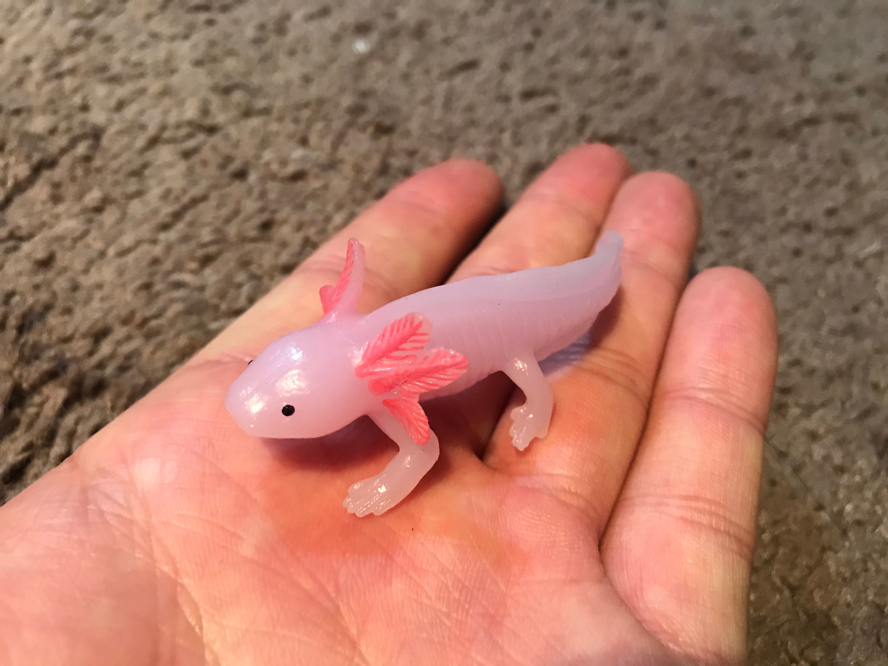 Yowie Axolotl Salamander PVC Mini Figure Etsy