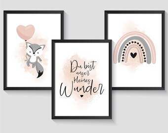 Fuchs Kinder Bild Etsy