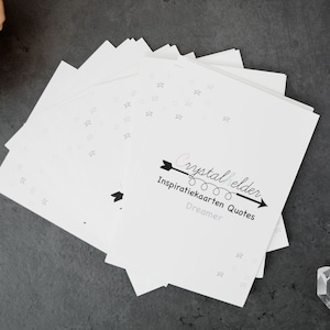 Inspiratie kaarten quotes - dreamer
