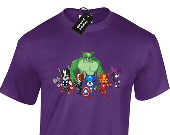 pug avengers shirt