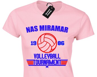 Nas Miramar Volleyball Ladies T Shirt 