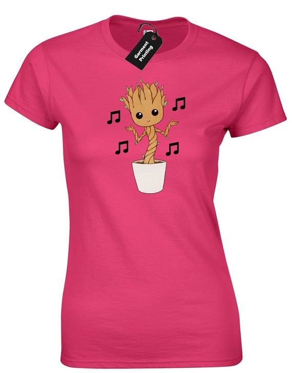 GUARDIANS 5 CHARACTERS LADIES T SHIRT GALAXY GROOT TOP STAR LORD COOL FILM NEW
