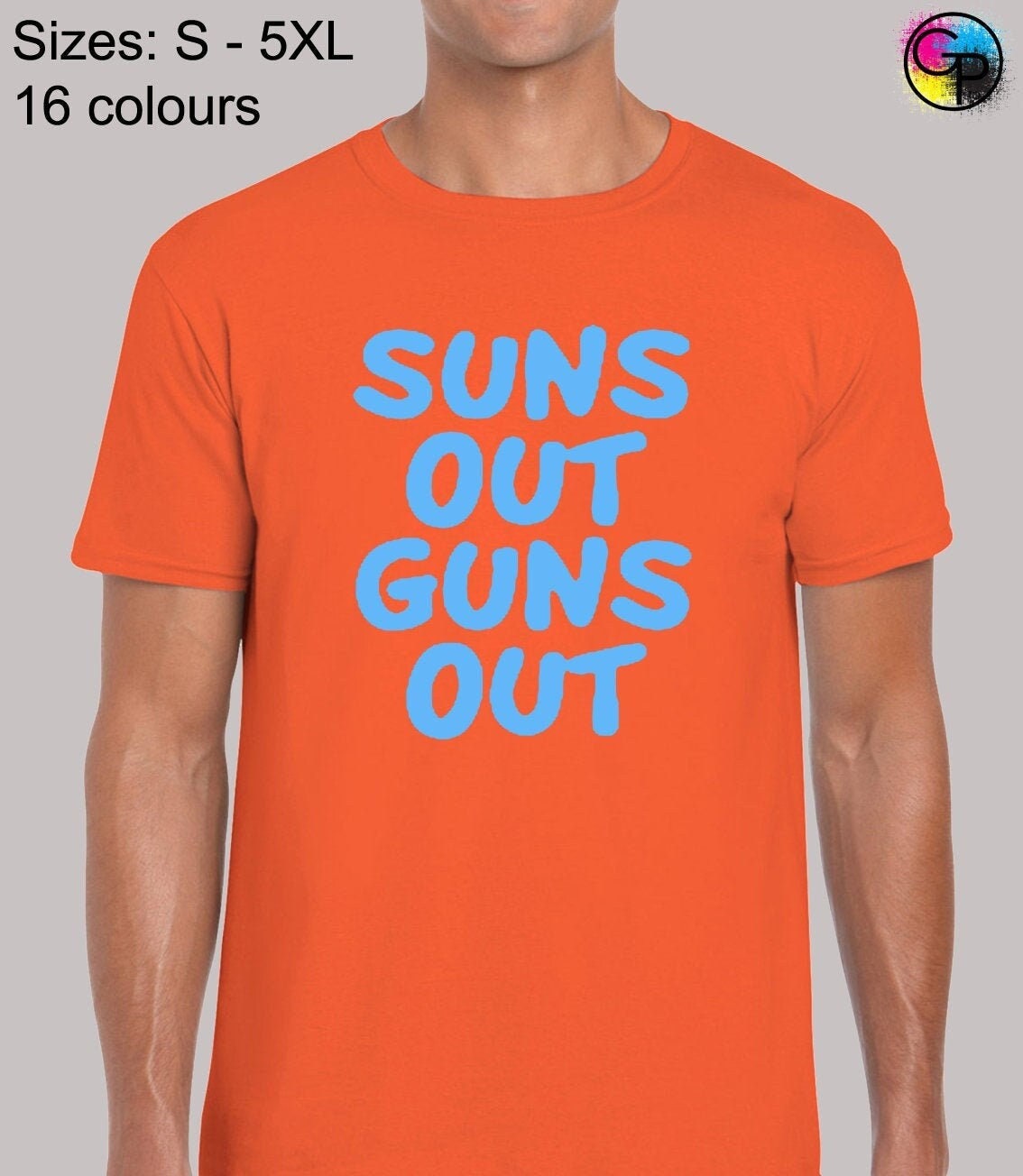 suns out guns out t shirt