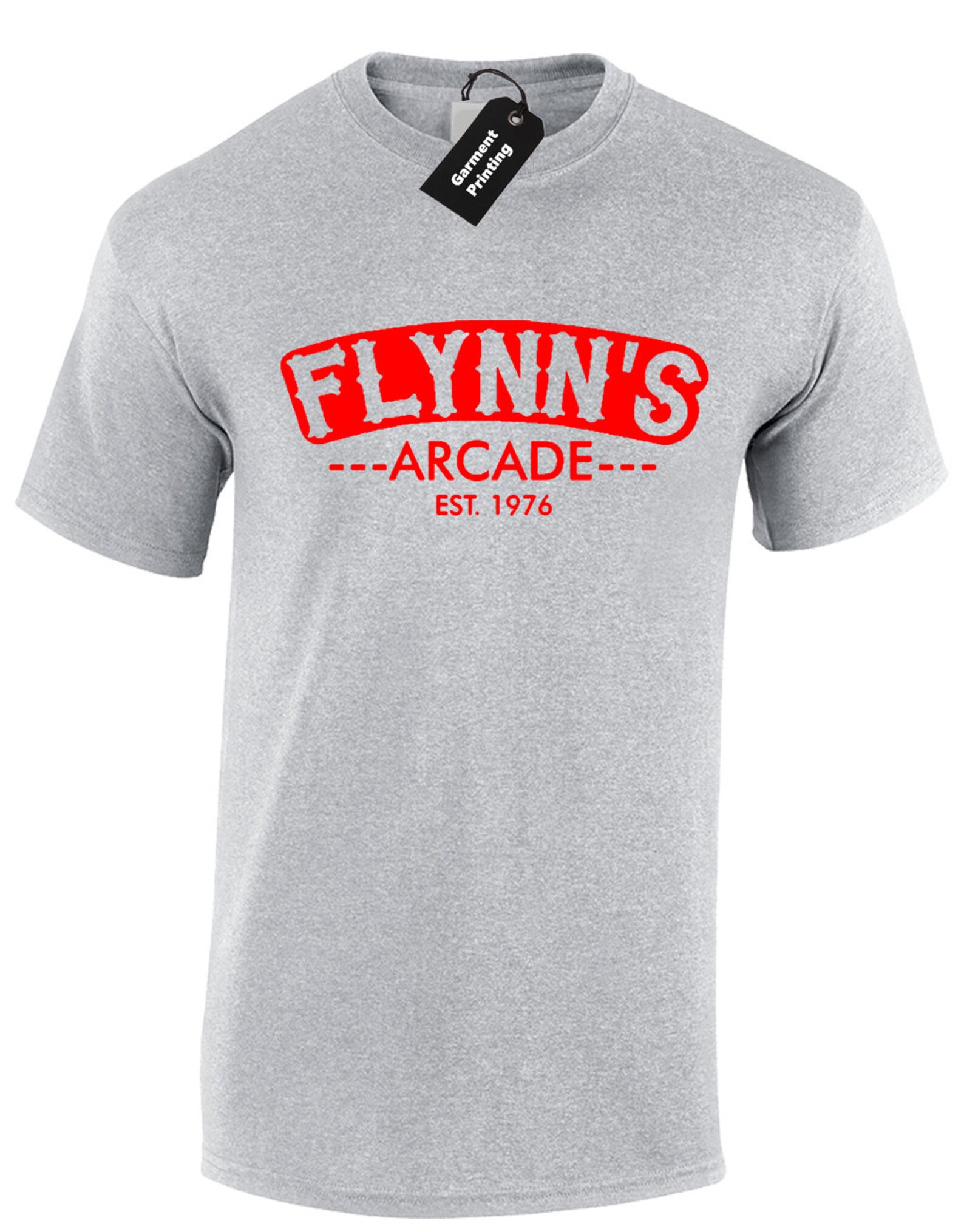 Flynn's Arcade Mens T Shirt Unisex Tron Retro Design Gamer | Etsy