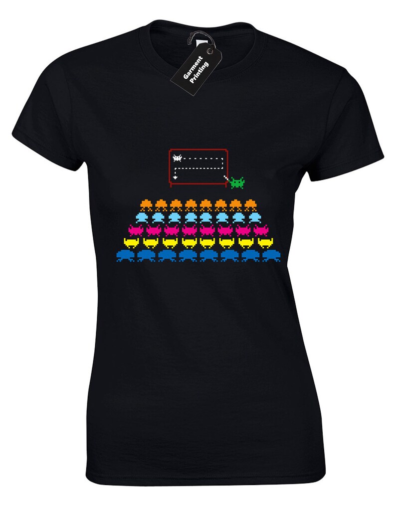 space invader t shirt