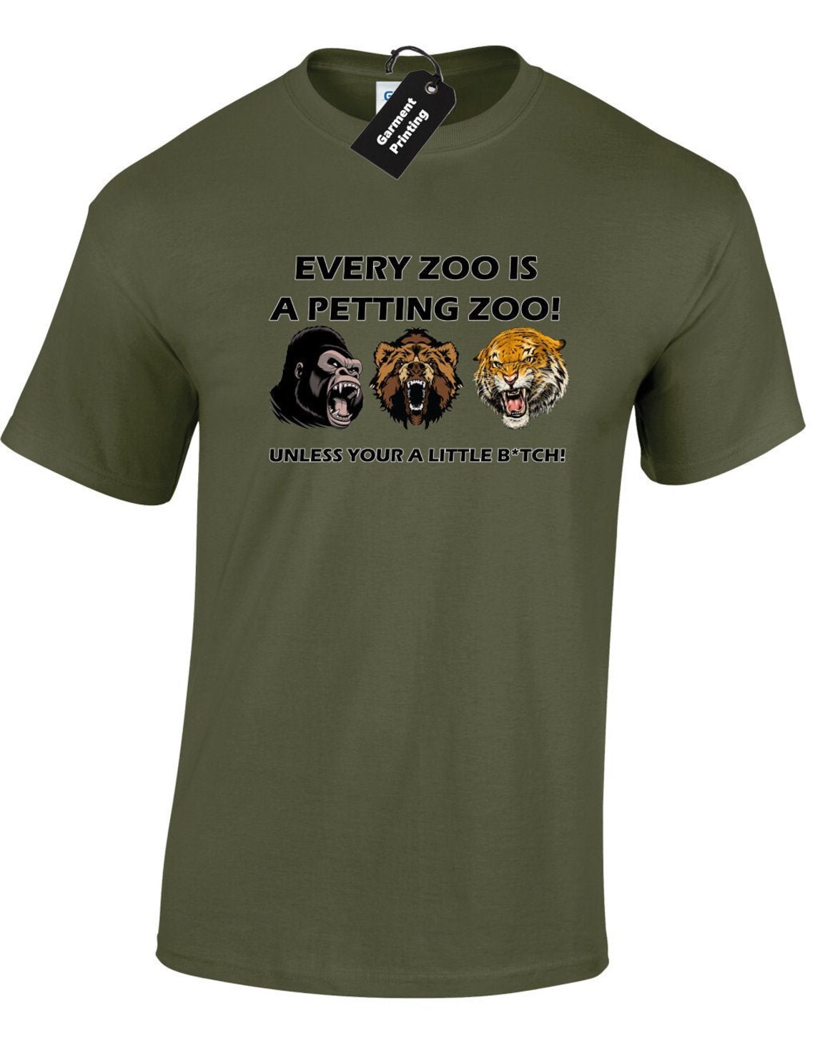 Every Zoo Petting Zoo Mens T-Shirt Unisex Funny Joke Offensive | Etsy