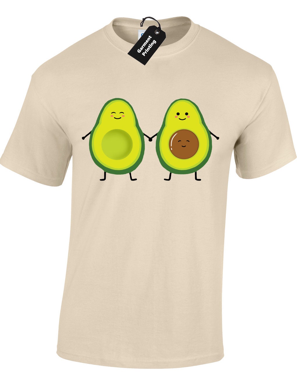 Image of Avocadorable Mens T-Shirt Unisex Funny Happy Vegan Cute Pregnant Gift For New Mum Mummy Mother Father Dad Daddy Baby Newborn Present Idea