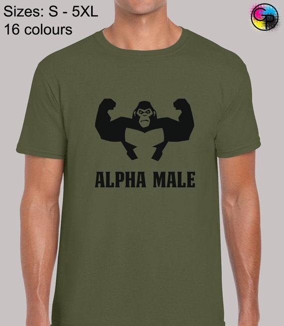 alpha male t shirt