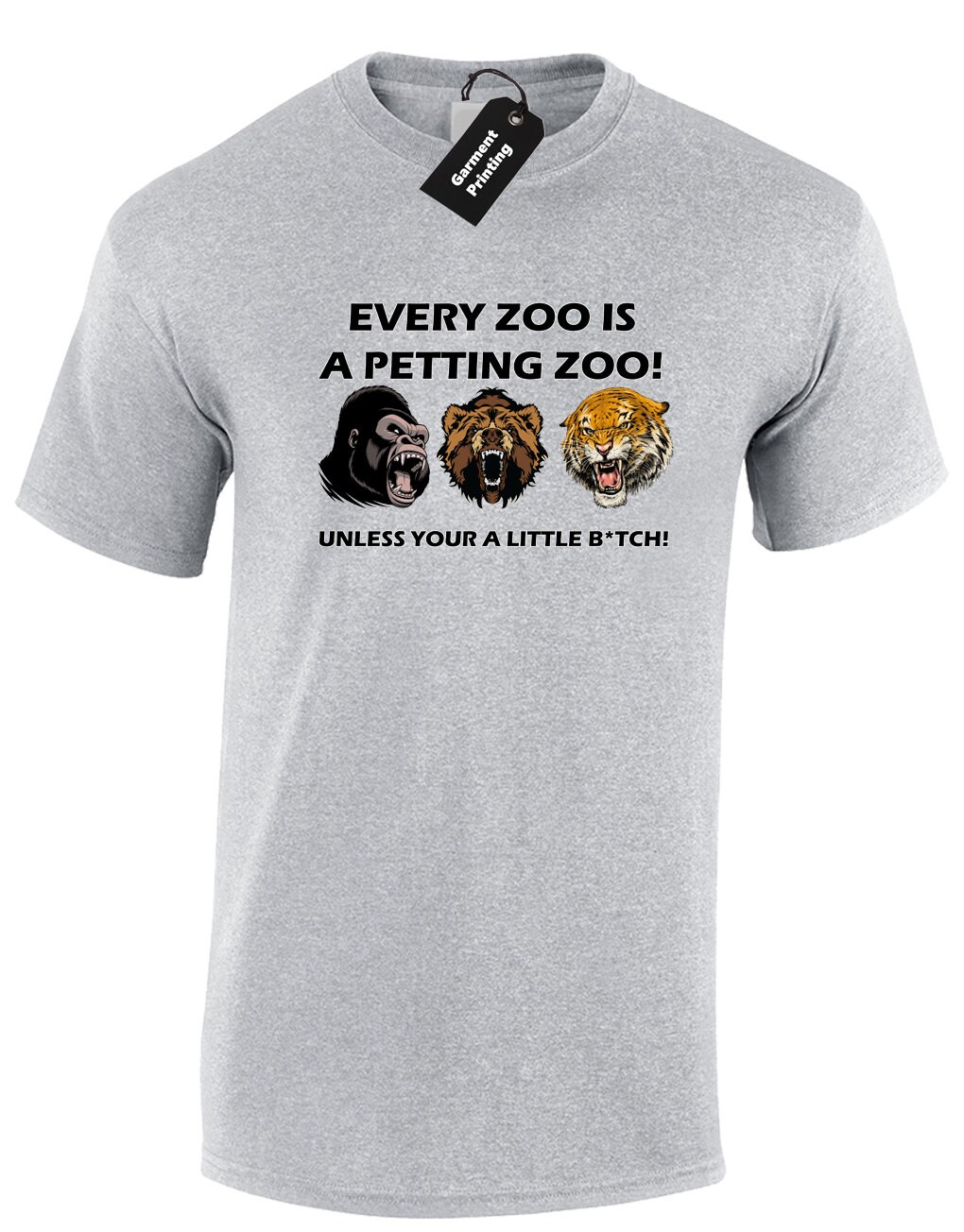 Every Zoo Petting Zoo Mens TShirt Unisex Funny Joke Offensive Etsy