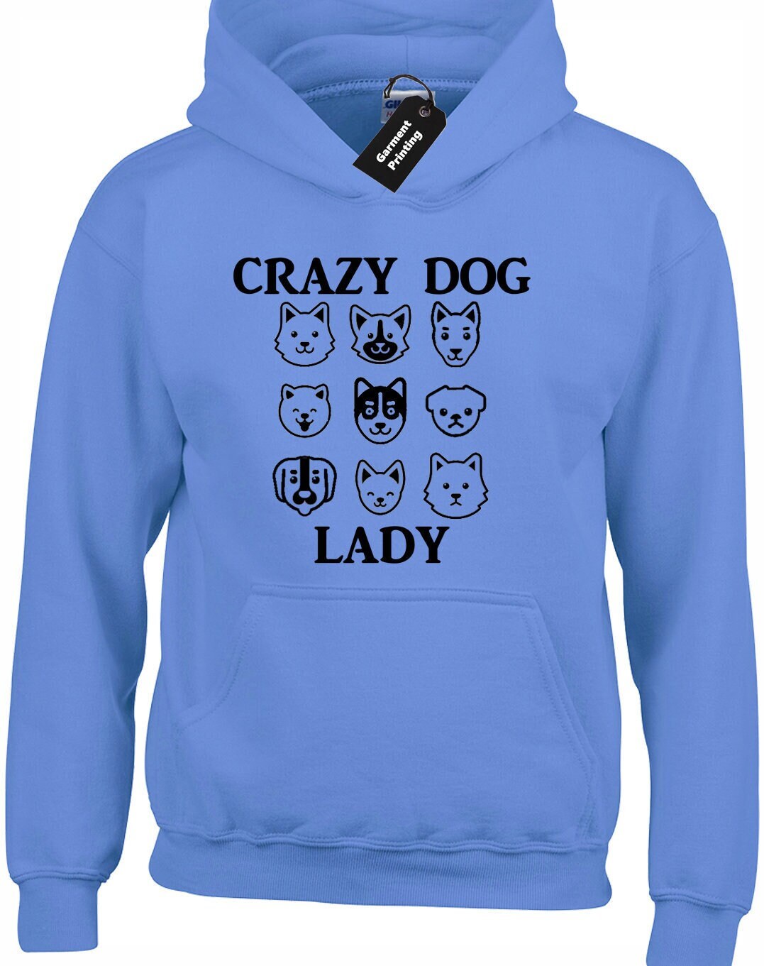 crazy dog lady hoodie