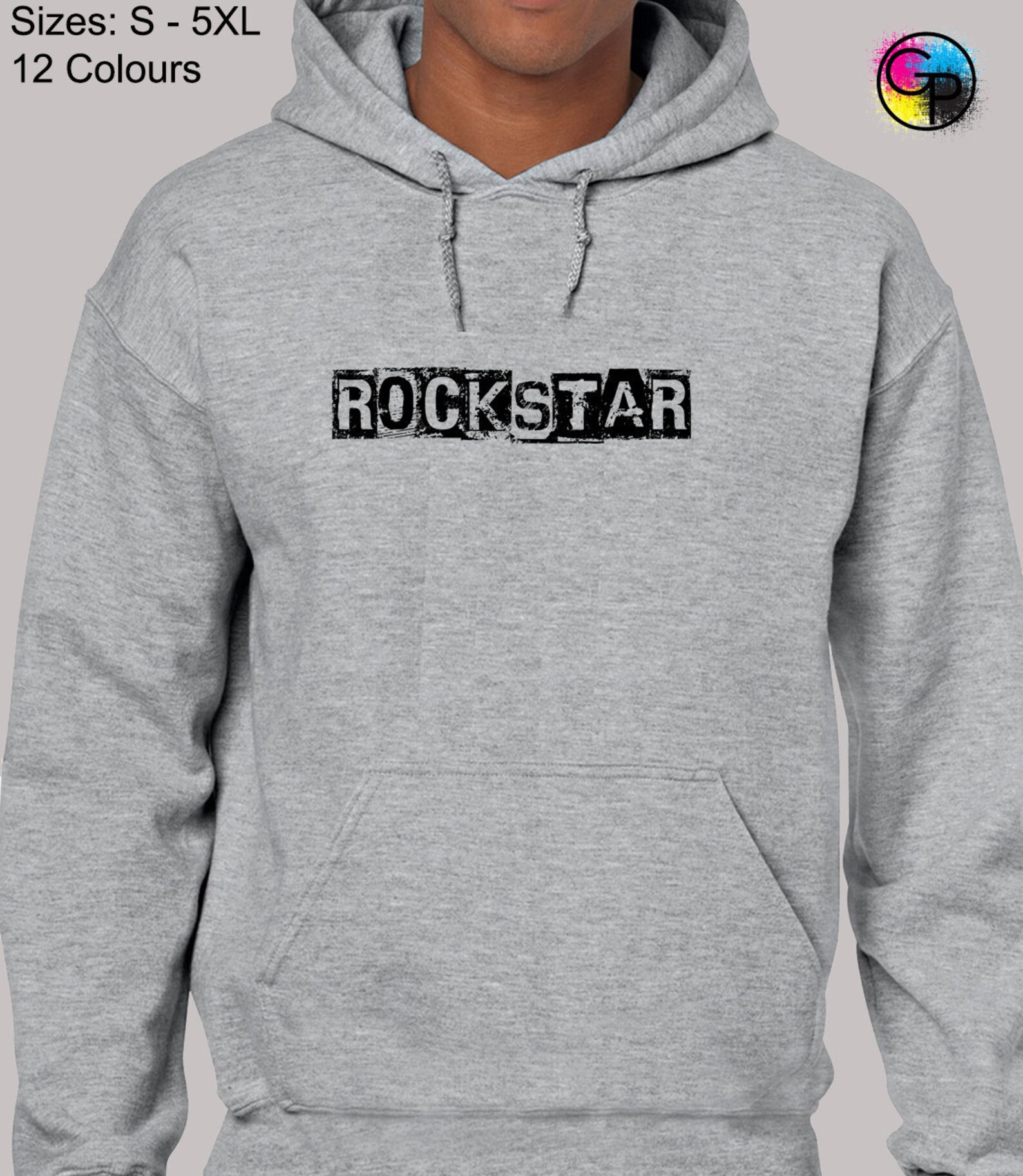 Rockstar Hoodie Hoody Unisex Funny Music Musician Rock Metal Etsy