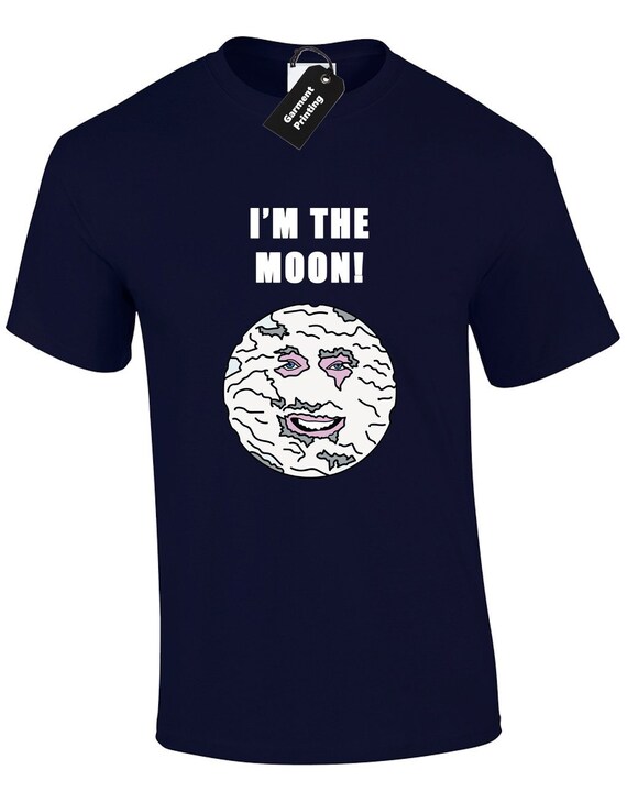 Avoir Images I M The Moon Mens T Shirt Unisex Funny Boosh Hitcher Retro Etsy actualisé par