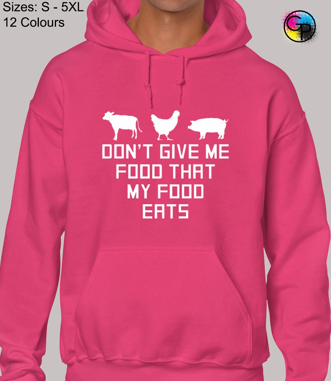 Don't Give Me Food My Food Eats Hoodie Hoody Unisex Funny | Etsy