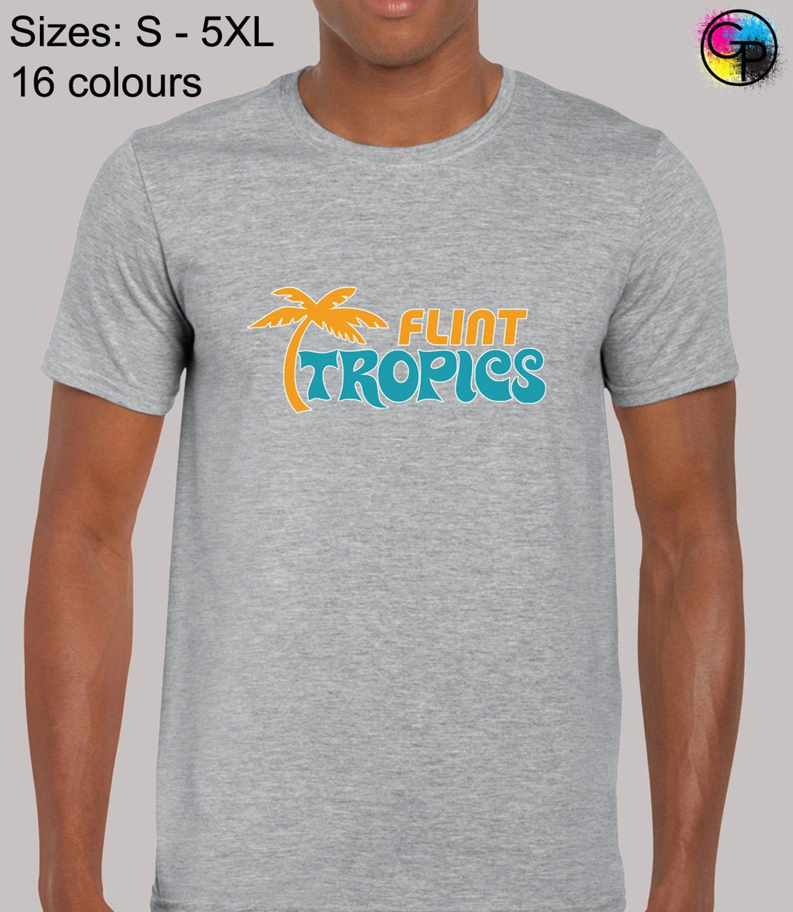 Flint Tropics Mens T Shirt Unisex Funny Retro Comedy Semi Pro Etsy