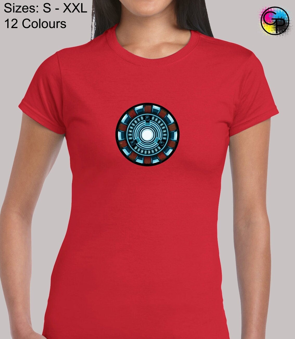 Stark Heart Ladies T Shirt Womens Funny 