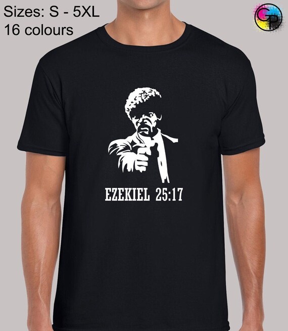 pulp fiction ezekiel t shirt