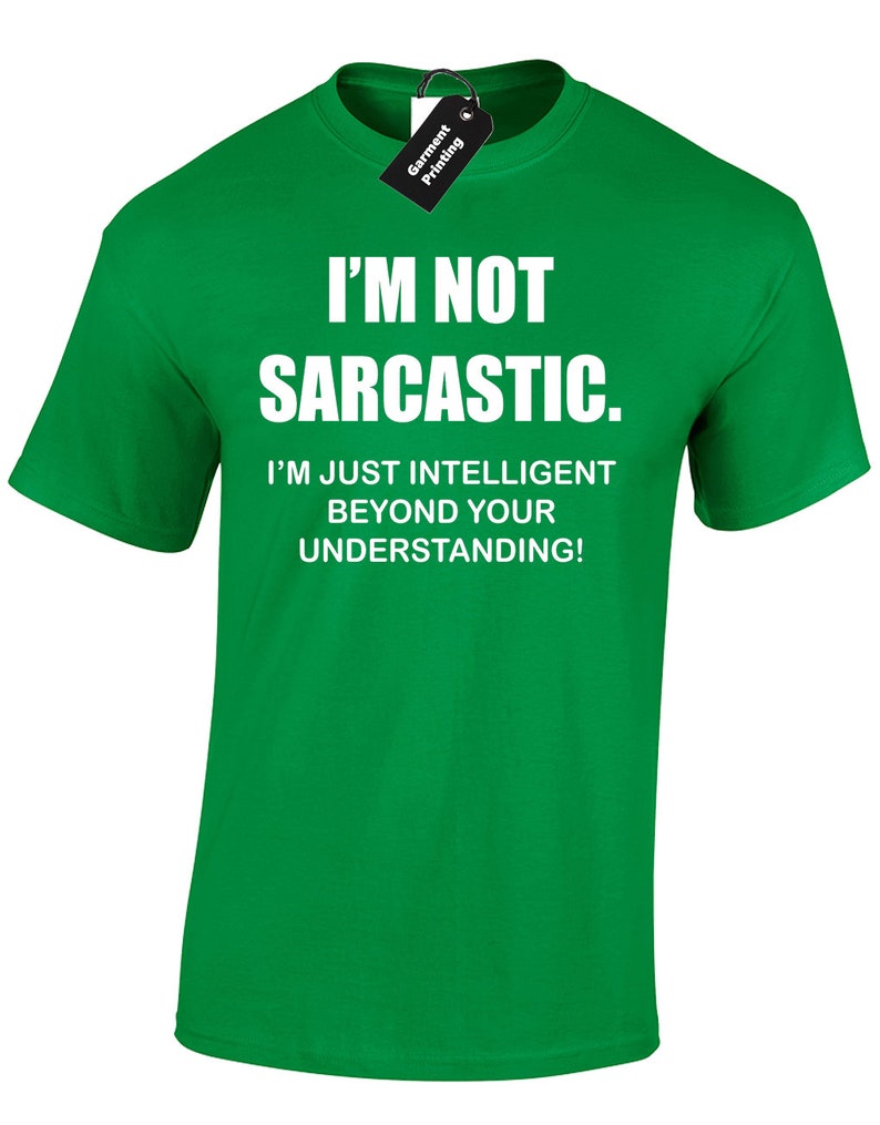 sarcastic men's t shirts