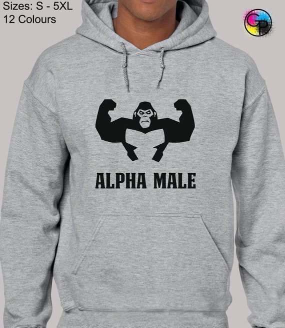 alpha male hoodie