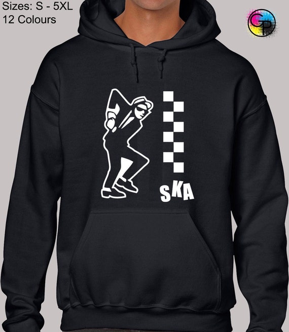 Ska Hoodie Hoody Unisex Funny Dancing Madness Rude Boy Etsy