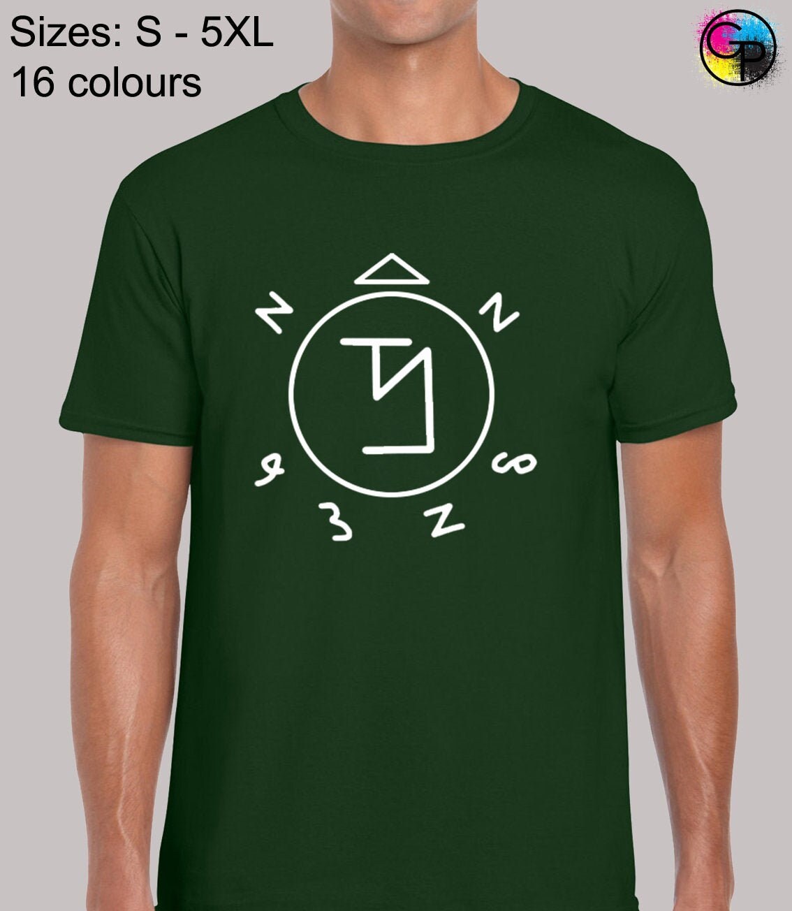 Image of Angel Banishing Sigil Mens T Shirt Unisex Funny Enochian Symbol Supernatural Top Winchester Castiel Dean Sam Tv Inspired Present Gift