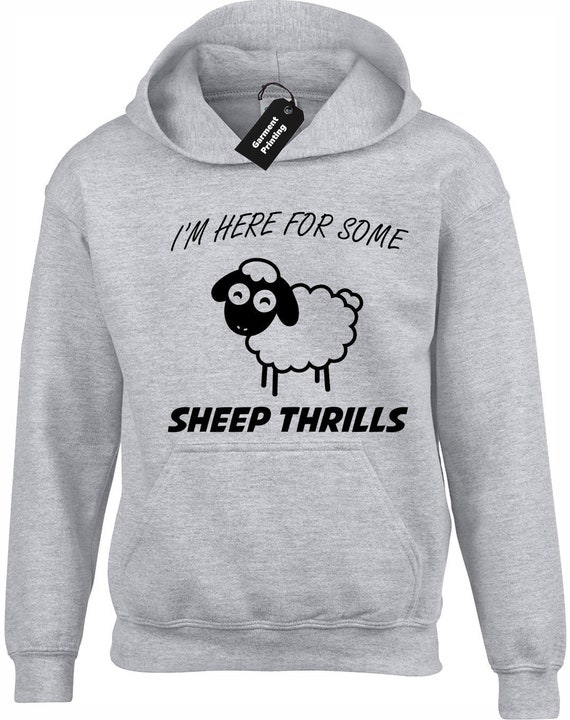 Sheep Thrills Hoodie Hoody Unisex 