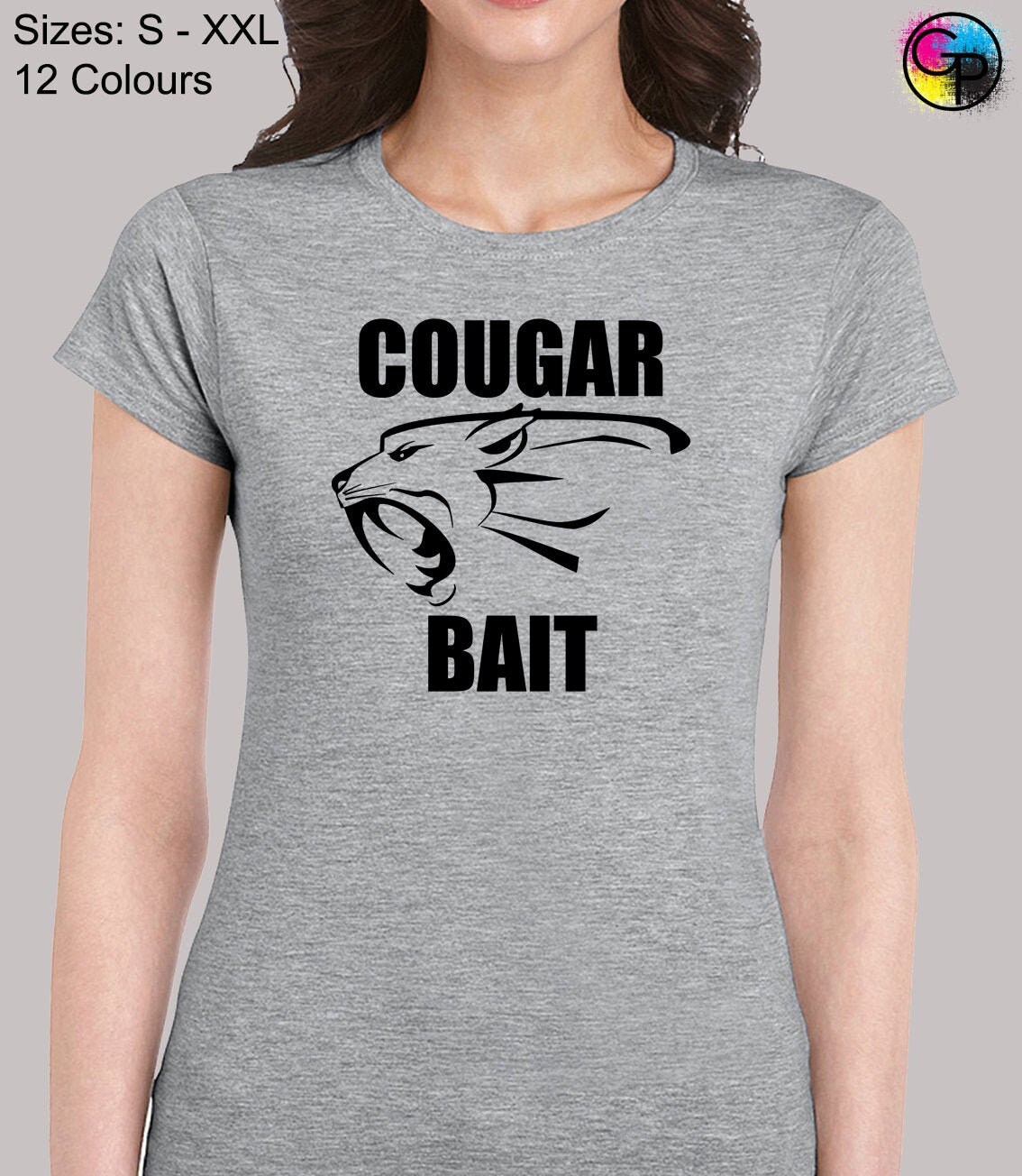 Cougar Bait Ladies T Shirt Womens Funny Rude Joke Milf Novelty Etsy
