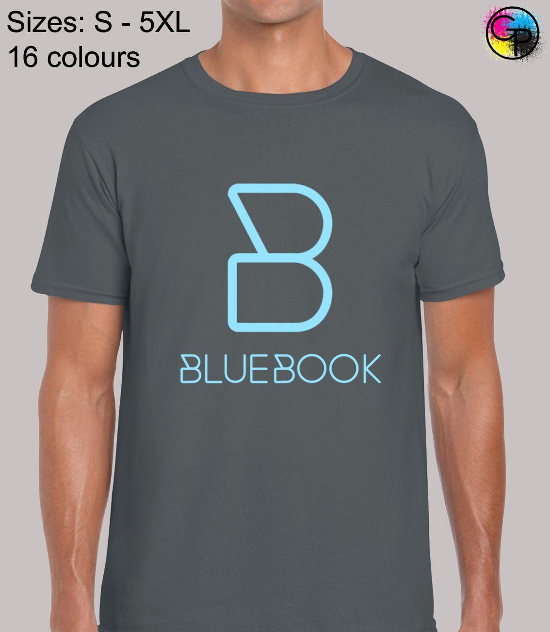 Image of Bluebook Mens T Shirt Unisex Funny Top Ufo Alien Area 51 Retro Sci Fi Cool Space Project Logo Symbol Present Gift