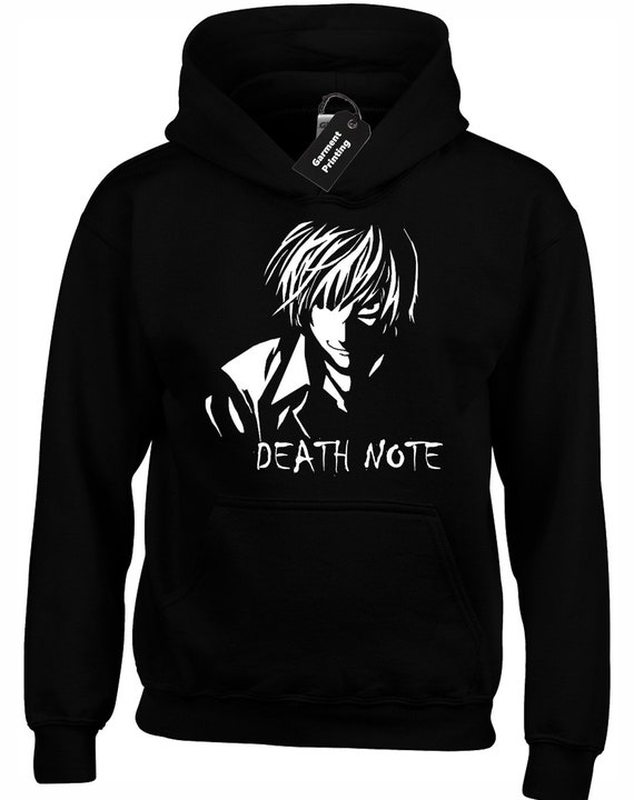 Death Note Hoody Hoodie Unisex Anime Manga Hentai Shinigami Etsy