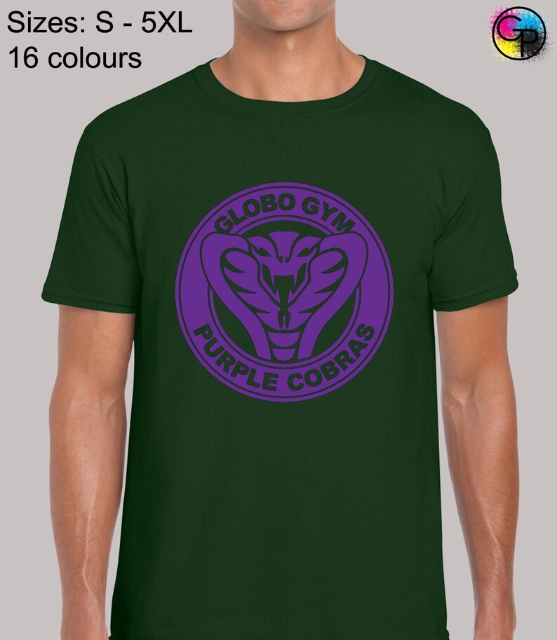 Purple Cobras Mens T Shirt Unisex Funny Dodgeball Average Joes Etsy UK