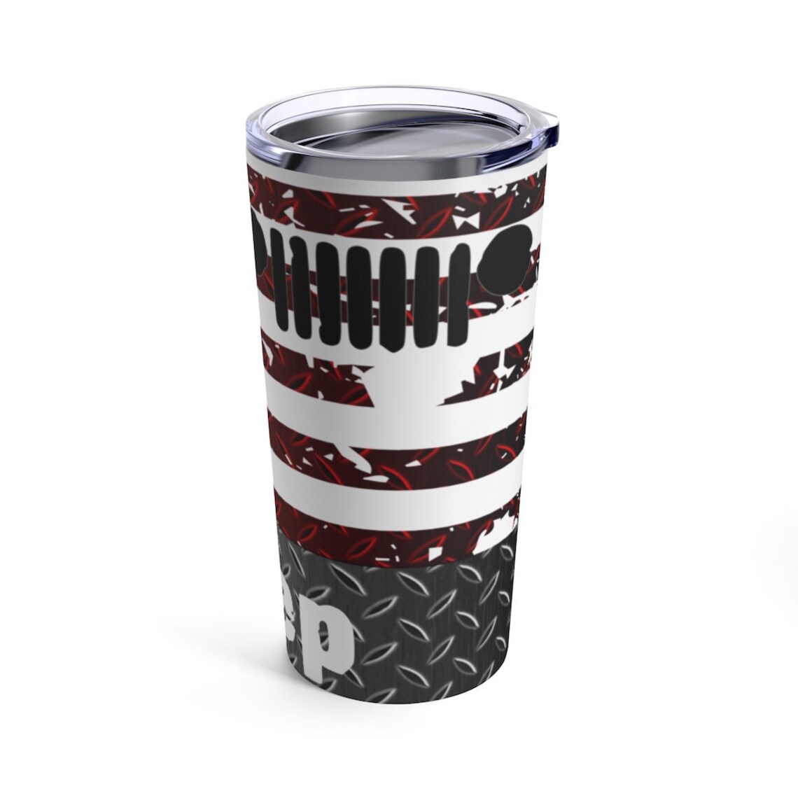 Jeep Steel Plate Flag Tumbler Jeep Tumbler Jeep Cup Etsy