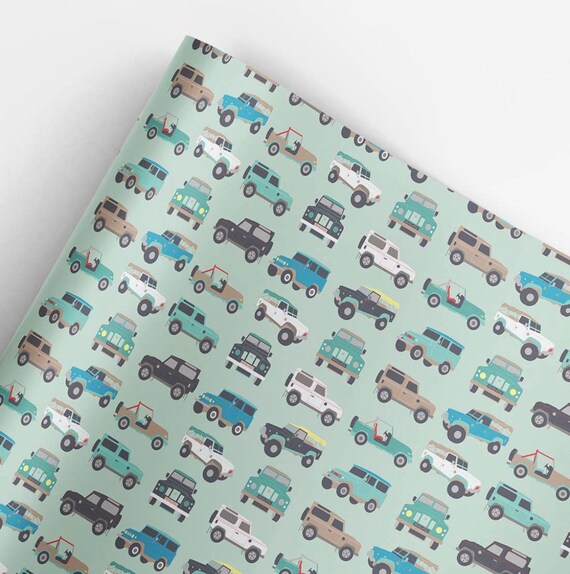 Jeep Wrapping Paper Jeep Christmas Jeep Life Jeep Gift Etsy