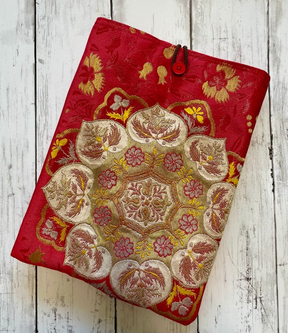 Kimono Tablet Sleeve red/hanamon - Etsy