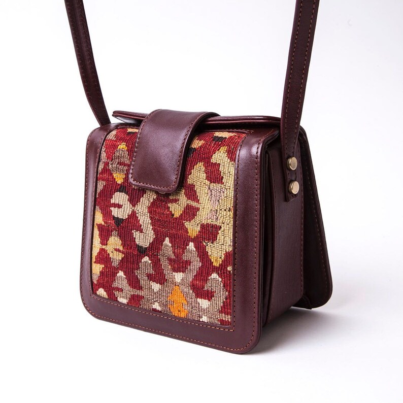 Kilim Tote Bag woman bags Vintage Moroccan Kilim Bag