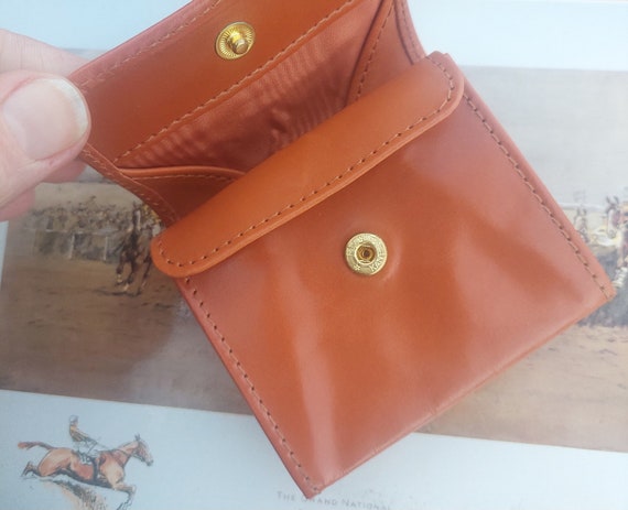 A Swaine Adeney coin purse. This vintage wallet i… - image 4