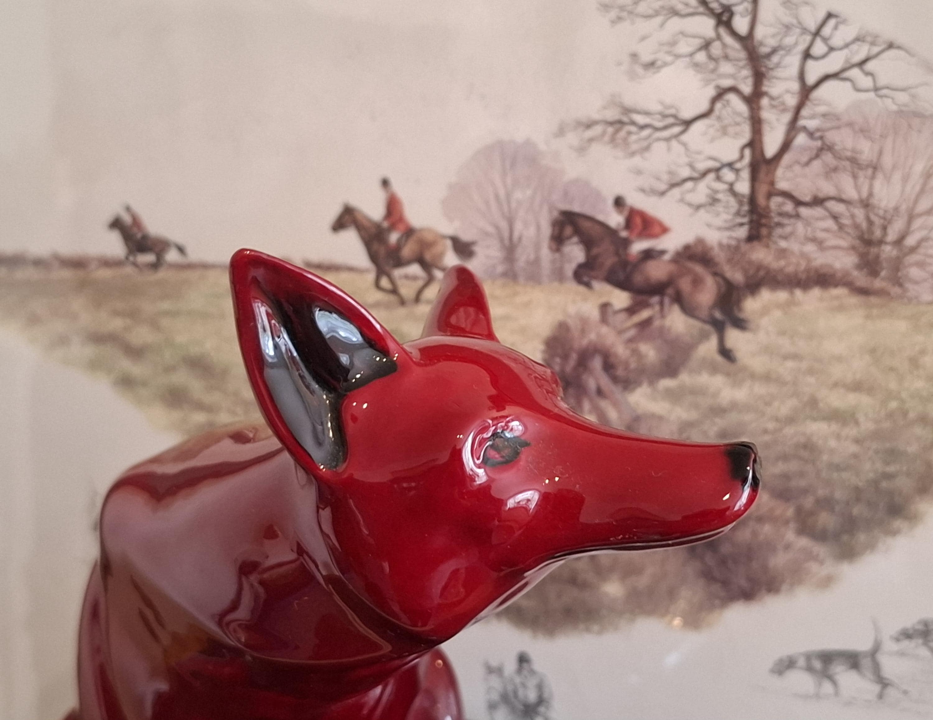 Royal Doulton Fox Figurines - Etsy