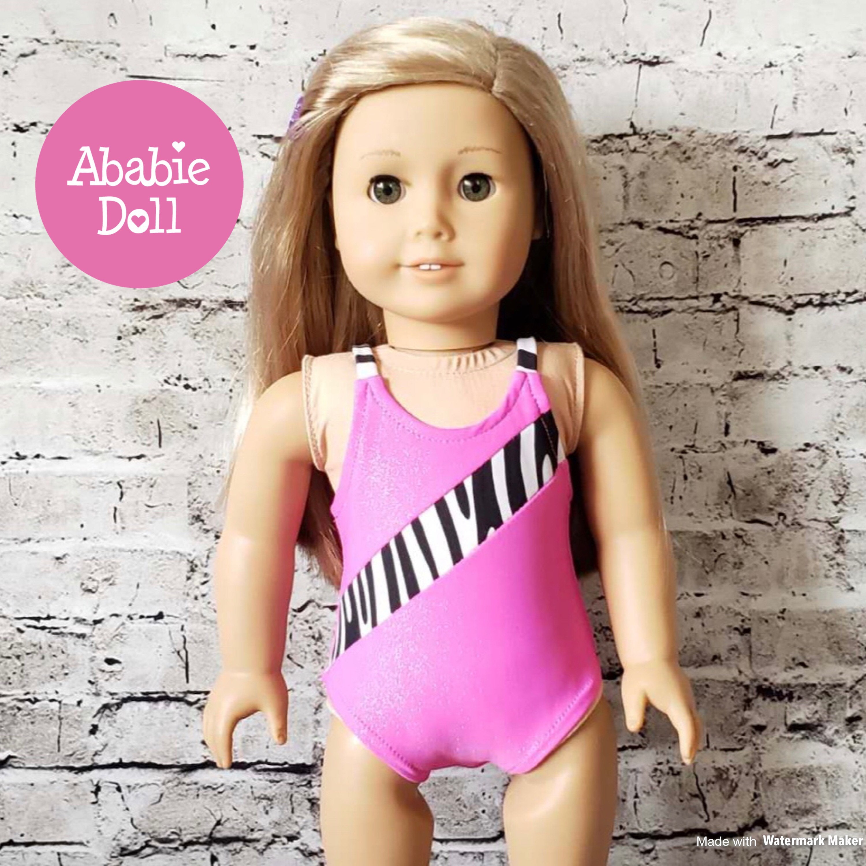 Summer 1pc SHimmer PInk Swimsuit Swimwear For American Girl Etsy