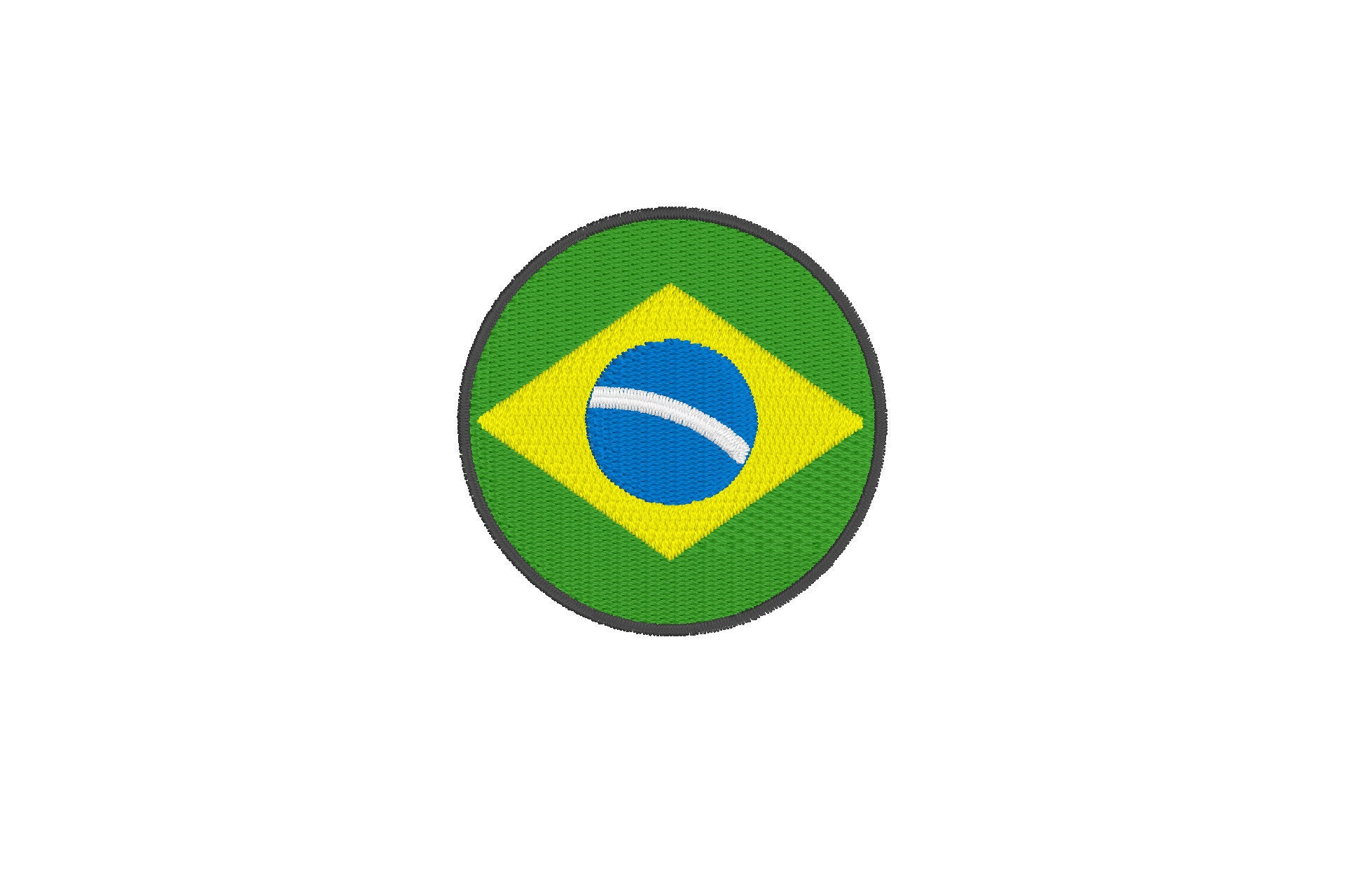 Matriz Bandera Brasil pequeña