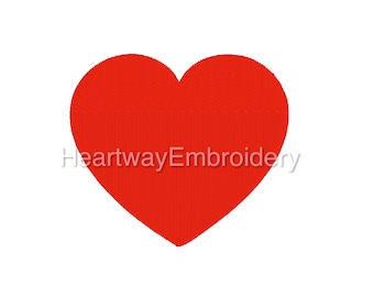 Mini heart embroidery design 4 SIZES - mini embroidery design, heart mini embroidery design, small heart embroidery design pes heart design
