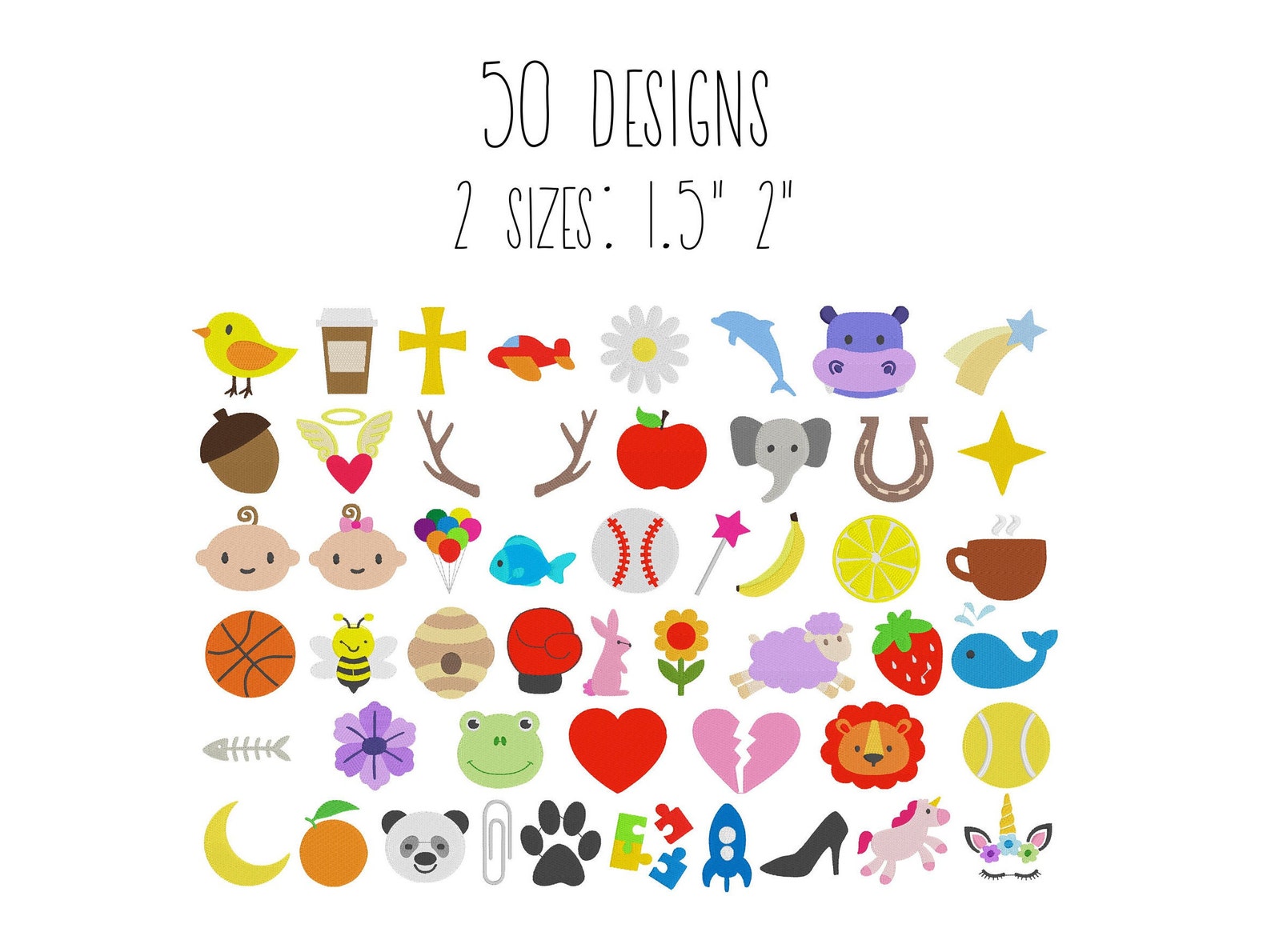 Mini embroidery designs set 50 designs in 15 inches 2 inches  etsy Mini embroidery designs set 50 designs in 15 inches 2 inches  etsy