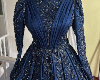 Gothic Queen Barock Ballkleid, Mittelalter Couture Kleid, königliches Fantasy Abendkleid