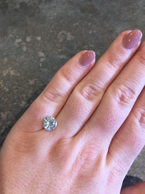 8mm moissanite to carat sale