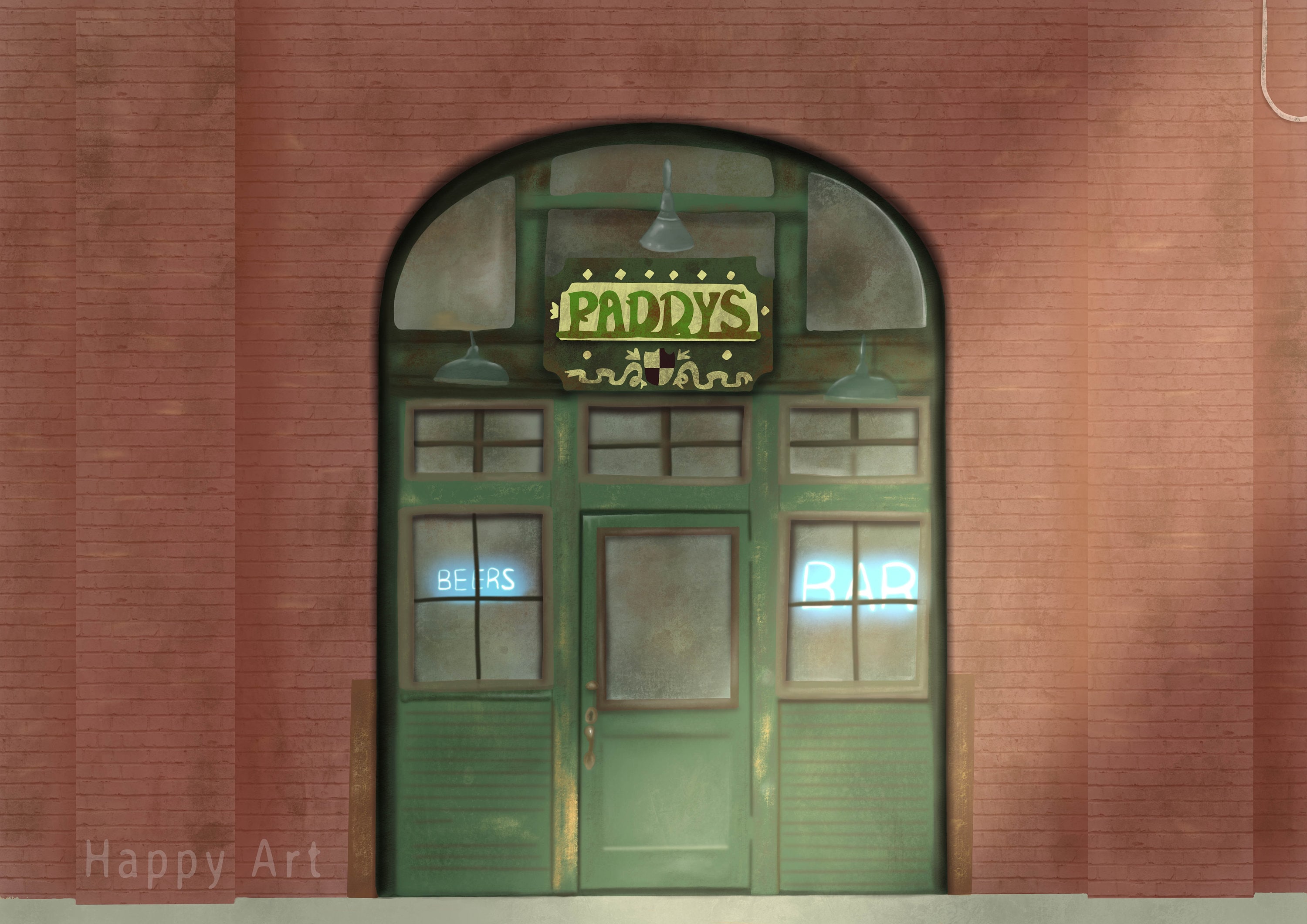 Always Sunny in Philadelphia Paddy's Pub Poster A4 A5 - Etsy - It's Always Sunny In Philadelphia Paddy's Pub Location